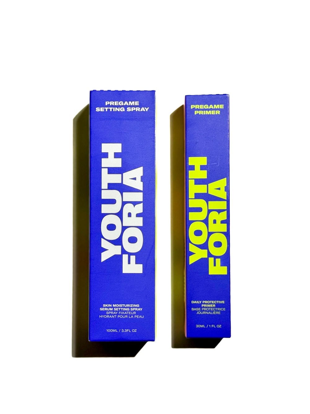 Youthforia Pregame Setting Spray and Makeup Primer